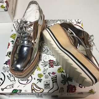 ジェフリーキャンベル(JEFFREY CAMPBELL)のジェフリーキャンベル◆厚底シューズ38◆(ローファー/革靴)