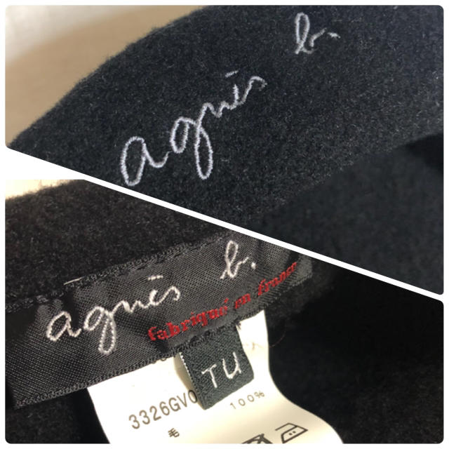 agnes b.(アニエスベー)のagnes b./2017AW ベレー帽 レディースの帽子(ハンチング/ベレー帽)の商品写真