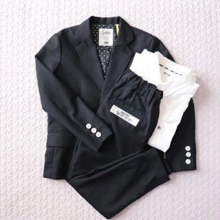 コドモビームス(こども ビームス)のsmoothy スーツ 130 ネイビー 入学式 卒園式 セット ビームス (ドレス/フォーマル)