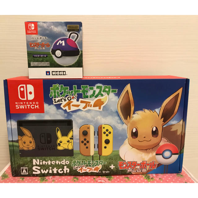 Nintendo Switch - 新品ポケットモンスターLet's Go!イーブイ本体他セット
