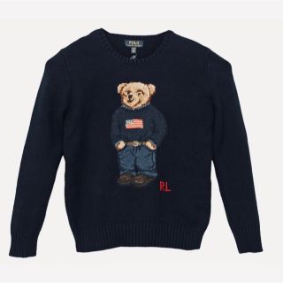 ポロラルフローレン(POLO RALPH LAUREN)のラルフローレン ベア ニット（boys  XL)新品未使用1点のみ(ニット/セーター)