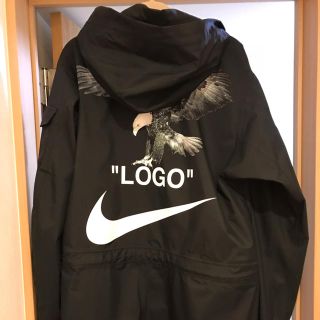 ナイキ(NIKE)のnikeoff white football correction jacket(ミリタリージャケット)