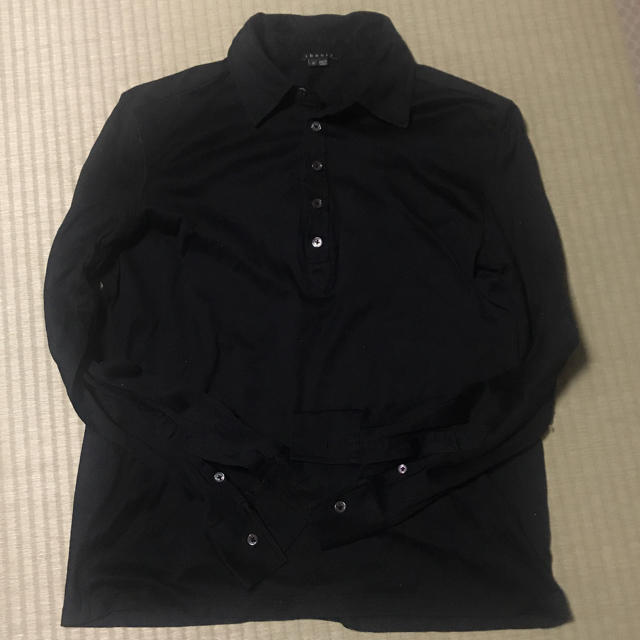 theory(セオリー)のセオリー ポロシャツ シンプル 黒 ブラック メンズのトップス(ポロシャツ)の商品写真