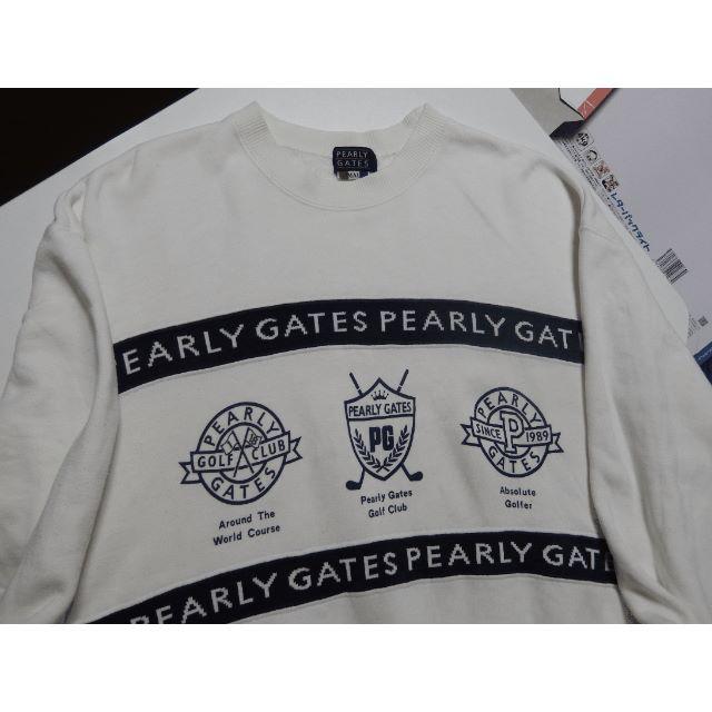 PEARLY GATES(パーリーゲイツ)の■PEARLY GATES(パーリーゲイツ)長袖　スウェット　メンズ メンズのトップス(スウェット)の商品写真
