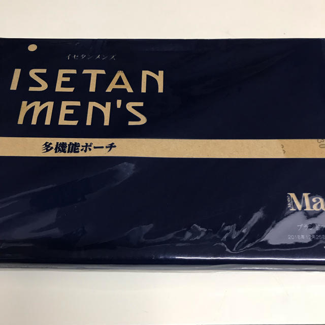 伊勢丹(イセタン)のmonomaster 付録 ISETAN men's 多機能ポーチ メンズのファッション小物(その他)の商品写真