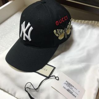 Gucci - gucci ニューヨークヤンキース キャップの通販 by FM｜グッチ