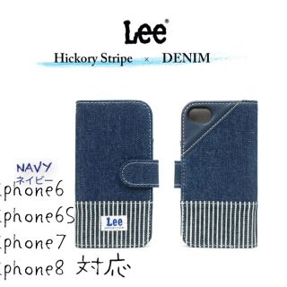 リー(Lee)の【新品】【Lee】iphone ケース 今季 新作 2018 秋冬 新作 デニム(iPhoneケース)