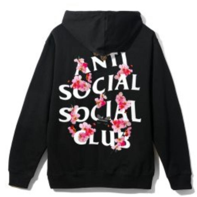 antisocialsocialclub KKOCH BLACK HOODY