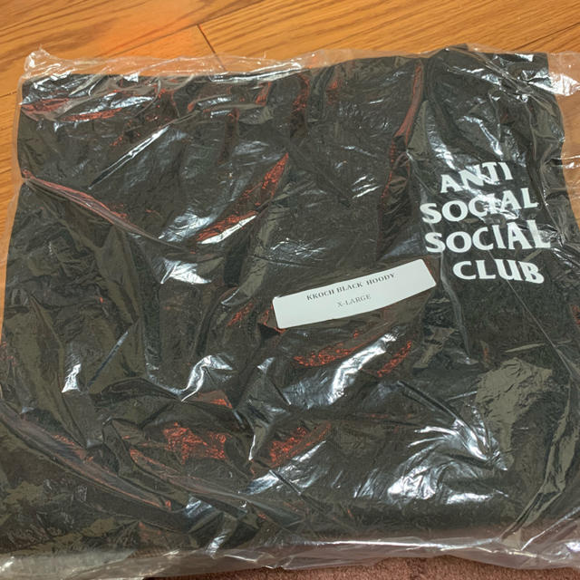 antisocialsocialclub KKOCH BLACK HOODY