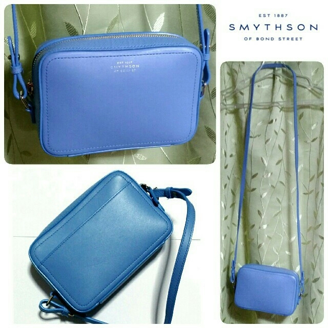 Smythson(スマイソン)のSMYTHSONスマイソン☆PANAMAクロスボディバッグミニ ショルダーバッグ レディースのバッグ(ショルダーバッグ)の商品写真