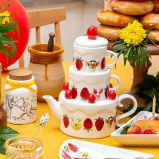 アフタヌーンティー(AfternoonTea)のディズニーリゾート プーさん アフタヌーンティー コラボ ティーポットセット(食器)