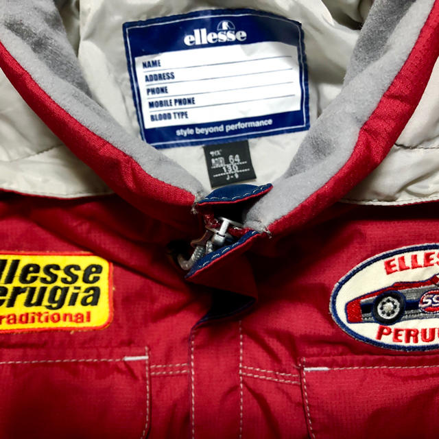 ellesse(エレッセ)のellesse スノーウェア上下 130㎝ スキースノボーウェア kids スポーツ/アウトドアのスキー(ウエア)の商品写真