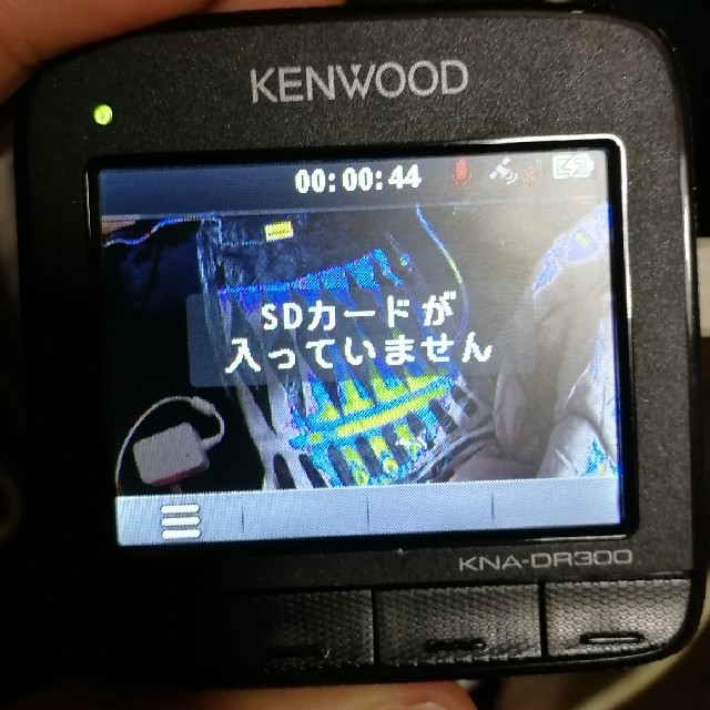 KENWOOD(ケンウッド)のケンウッド ドライブレコーダー kna-dr300 自動車/バイクの自動車(車内アクセサリ)の商品写真