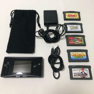 ゲームボーイアドバンス - ゲームボーイミクロ 黒の通販 by オレ's