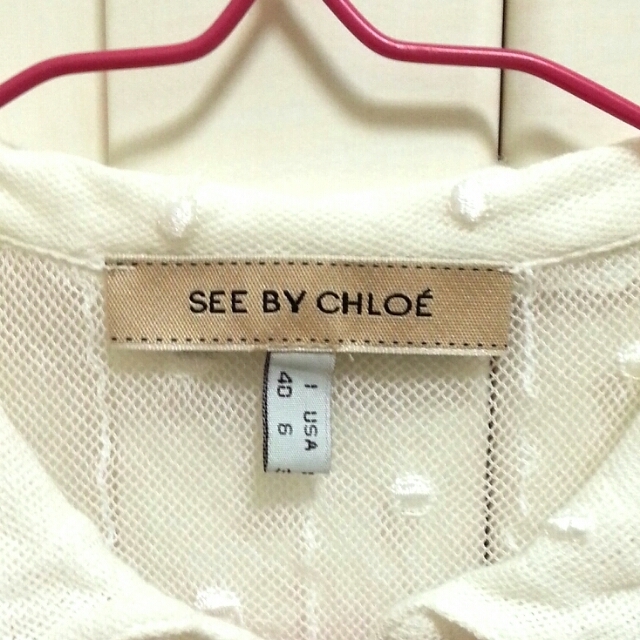 Chloe(クロエ)のSEE BY CHLOE★シャツ レディースのトップス(カットソー(半袖/袖なし))の商品写真