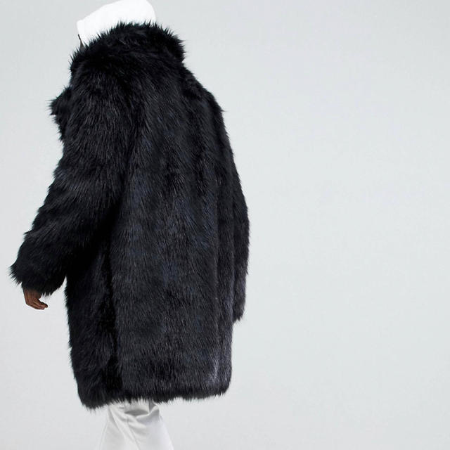 fur coat xl 新品未使用