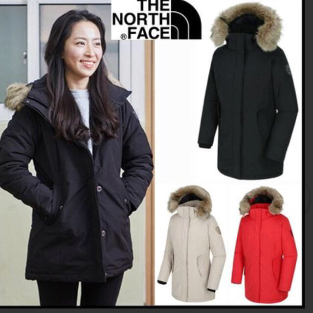 THE NORTH FACE(ザノースフェイス)のuuu様ご専用です✨THE north face ダウン ベージュ 新品同様 レディースのジャケット/アウター(ダウンジャケット)の商品写真