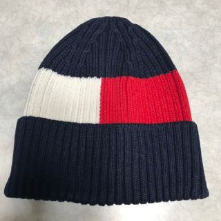 トミーヒルフィガー(TOMMY HILFIGER)のトミーヒルフィガー　ニット帽(ニット帽/ビーニー)