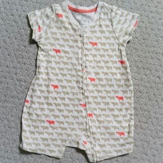 ベビーギャップ(babyGAP)のbabyGAP☆半袖ロンパース(60cm)(ロンパース)