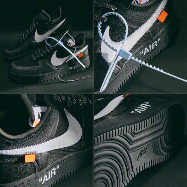 送込28‼︎ NIKE×Off-Whiteエアフォース1 黒