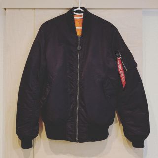 アルファインダストリーズ(ALPHA INDUSTRIES)のアルファ MA-1 TIGHT ブラック M(フライトジャケット)