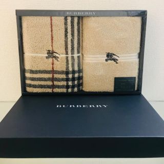 バーバリー(BURBERRY)のバーバリー フェイスタオル 新品(タオル/バス用品)