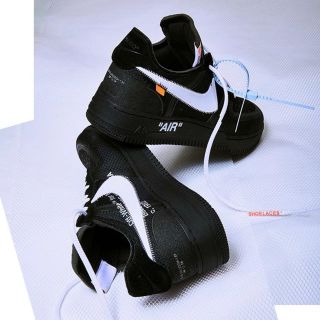 ナイキ(NIKE)の早い者勝ち！ナイキ NIKE エアフォース オフホワイト コラボ 24.5cm (スニーカー)