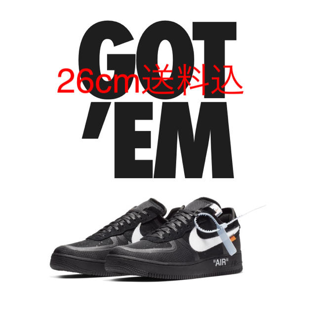 全品送料0円 NIKE - 26cm WHITE OFF FORCE1 AIR スニーカー 全品送料0円 NIKE - 26cm WHITE OFF FORCE1 AIR スニーカー