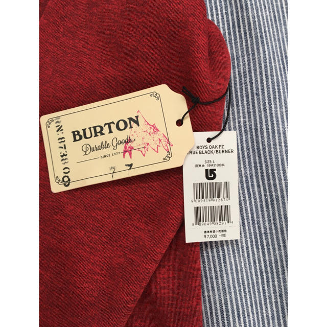 BURTON(バートン)のバートン トレーナー キッズジュニアL150-160パーカー キッズ/ベビー/マタニティのキッズ服男の子用(90cm~)(ジャケット/上着)の商品写真