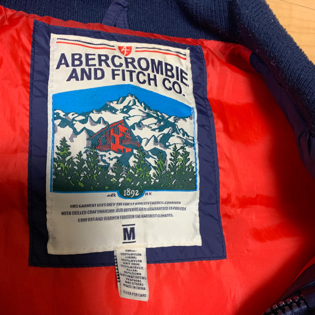 Abercrombie&Fitch(アバクロンビーアンドフィッチ)の最終値下げ！！！アバクロ ダウンベスト メンズのジャケット/アウター(ダウンベスト)の商品写真