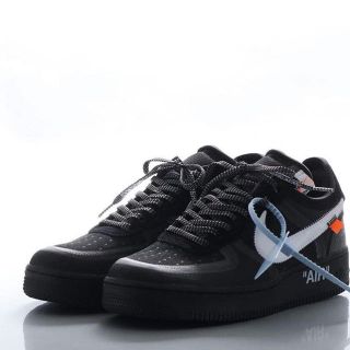 オフホワイト(OFF-WHITE)の【最安値】 Off-White × NIKE air force 1 black(スニーカー)