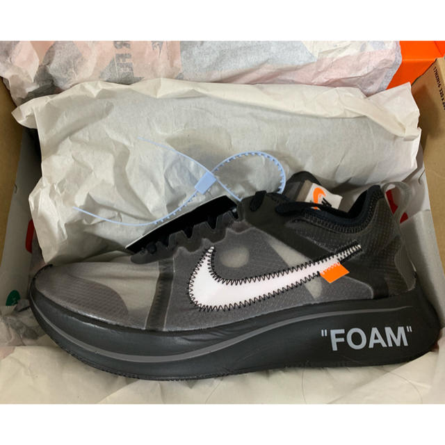 NIKE OFF WHITE THE TEN ZOOM FLY 27.5cm