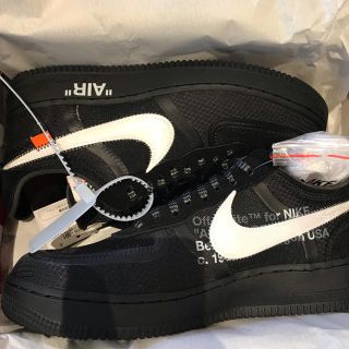 ナイキ(NIKE)の27.5cm NIKE AIR FORCE 1 LOW THE 10 黒(スニーカー)