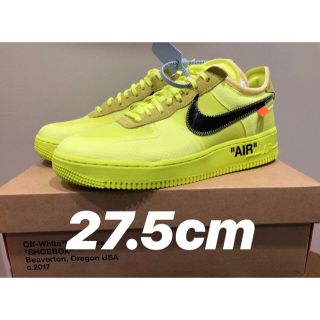 ナイキ(NIKE)のnike air force 1 low the ten    offwhite(スニーカー)