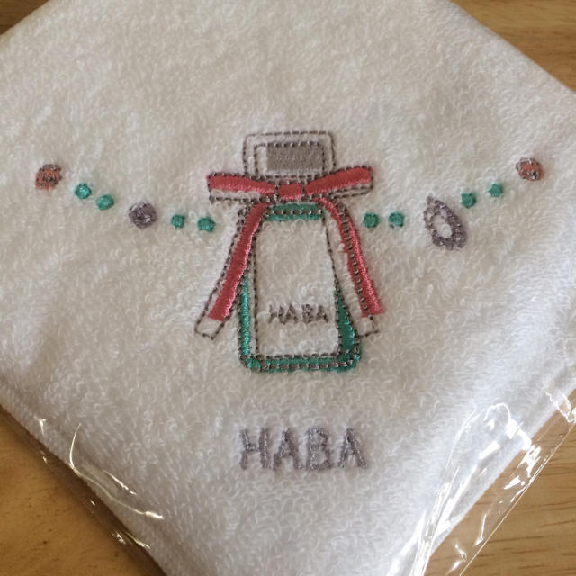 HABA(ハーバー)の新品・未使用 ♡HABA♡ タオルハンカチ＆サンプル レディースのファッション小物(ハンカチ)の商品写真