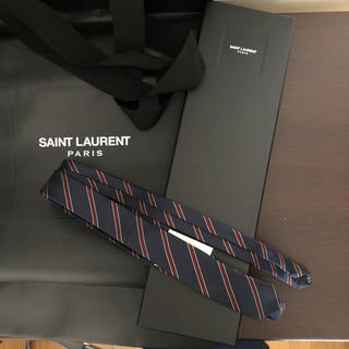 サンローラン(Saint Laurent)のSaint Laurent Paris ネクタイ ナロータイ (ネクタイ)