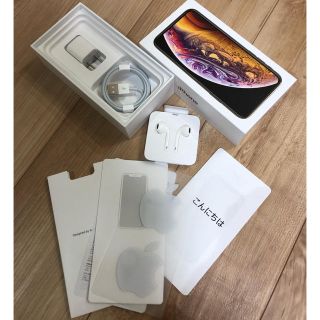 アイフォーン(iPhone)のiPhone XS 純正 イヤホン 充電器 セット(ヘッドフォン/イヤフォン)