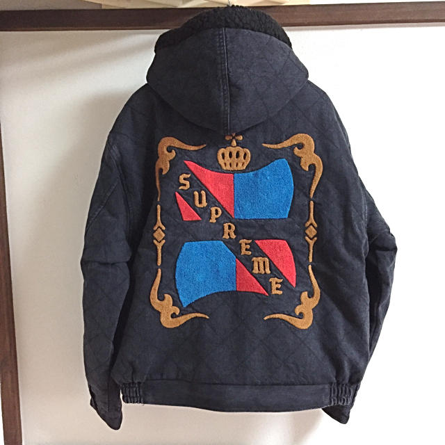 シュプリームSupreme Quilted Denim Pilot Jacket