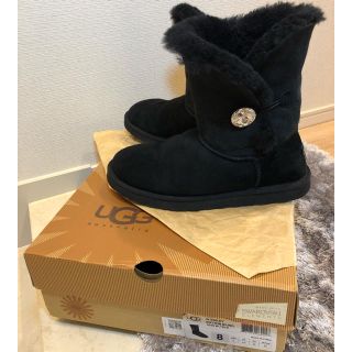 アグ(UGG)のUGGブーツ正規品☆W BAILEY BUTTON BLINGブラック(ブーツ)