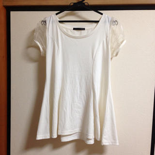 ヘザー(heather)のヘザー 白シャツ(Tシャツ(半袖/袖なし))