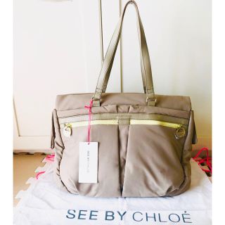 シーバイクロエ(SEE BY CHLOE)のMomizi様専用♪【新品タグ付】★SEE BY CHLOE★訳あり★トーバック(トートバッグ)