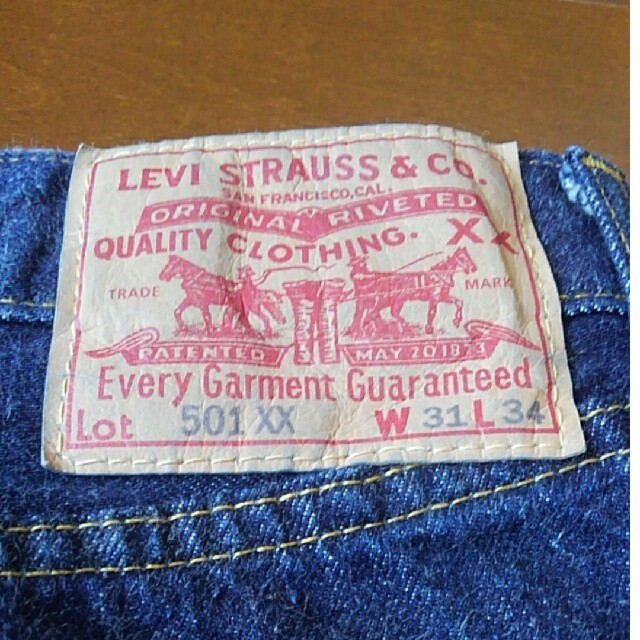 501(ゴーマルイチ)のLEVI'S 501XX メンズのパンツ(デニム/ジーンズ)の商品写真