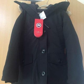 カナダグース(CANADA GOOSE)の新品未使用！カナダグース BRONTE ブラックS(ダウンジャケット)