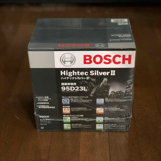 ボッシュ(BOSCH)のカーバッテリー BOSCH 95D23L Hightec Silver II(メンテナンス用品)