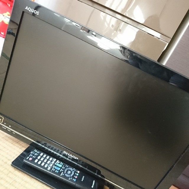 SHARP(シャープ)の専用 ジャンク SHARP AQUOS テレビ 22V LC-22K7 スマホ/家電/カメラのテレビ/映像機器(テレビ)の商品写真