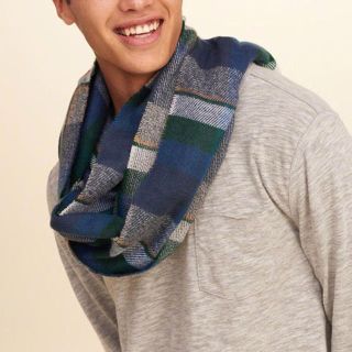 ホリスター(Hollister)のhajime様専用★Hollister【新品タグ付】ユニセックスチェックマフラー(マフラー)