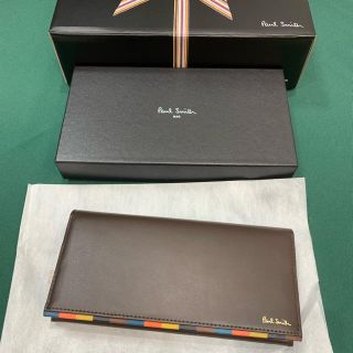 ポールスミス(Paul Smith)の未使用新品ポールスミス 財布 ブライトストライプトリム(長財布)