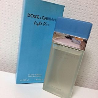 ドルチェアンドガッバーナ(DOLCE&GABBANA)のドルガバ ライトブルー 香水♡(香水(女性用))