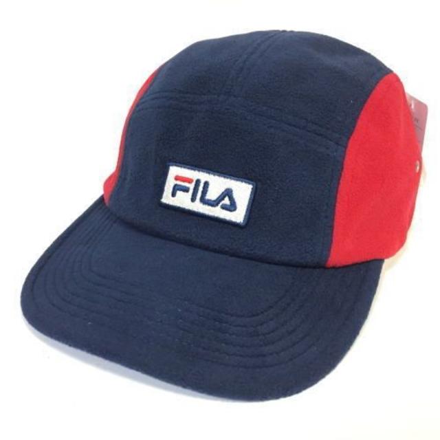 FILA(フィラ)の新品 定価3,132円　FILA　フィラ　フリース　ジェットキャップ　キャップ メンズの帽子(キャップ)の商品写真