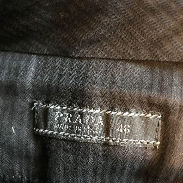 PRADA(プラダ)の☆ PRADA プラダ人気濃紺ウールストレッチスーツ３Ｂ４６☆ メンズのスーツ(セットアップ)の商品写真